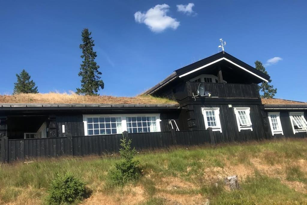 Stor Familiehytte Pa Smasaetra, Sjusjoen Villa Exterior photo